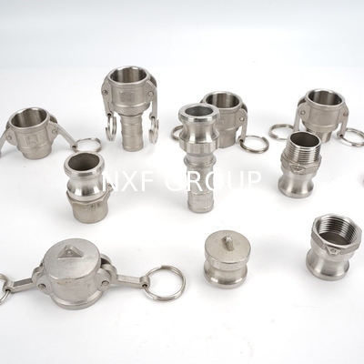 Equal Quick Release Camlock Coupling X Hose Adapter Aluminium Brass Stainless Steel Pipe Fittings Water Gas Oil JIS Casting