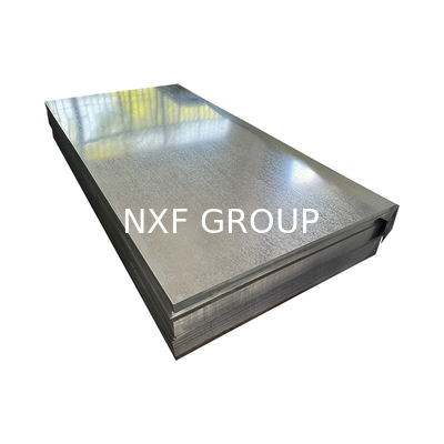 0.21-0.50mm Thickness NXF SS400 Galvanized Steel Plate for Building Materials Z61-Z80 Non-oiled and Customizable