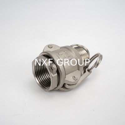 Equal Quick Release Camlock Coupling X Hose Adapter Aluminium Brass Stainless Steel Pipe Fittings Water Gas Oil JIS Casting