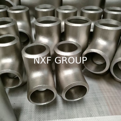 Polished DN 15-1500 Standard 1pc MOQ ASTM B574 B619 ALLOY C-4/W.NR 2.4610/UNS N06455/AWS 052 Butt Welding Straight Tee