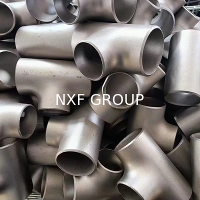 Polished DN 15-1500 Standard 1pc MOQ ASTM B574 B619 ALLOY C-4/W.NR 2.4610/UNS N06455/AWS 052 Butt Welding Straight Tee