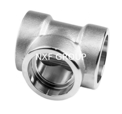 NXF DN 6-1200 Class 3000-9000 Pipe Fittings ASTM B574 B619 ALLOY C-4/W.NR 2.4610/UNS N06455/AWS 052 Equal Socket Welding Tee