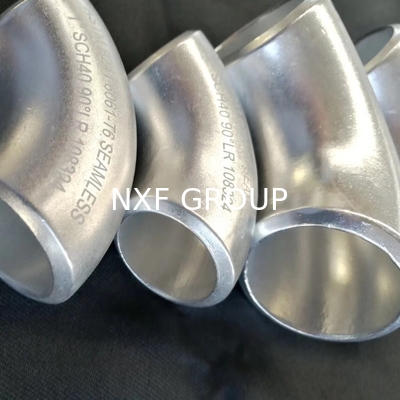 Bright Finish Stainless Steel Fitting 316ti 45/90 degree Sch10s 40s Std Seamless Elbow for ODM Customized Support