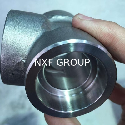 NXF DN 6-1200 Class 3000-9000 Pipe Fittings ASTM B574 B619 ALLOY C-4/W.NR 2.4610/UNS N06455/AWS 052 Equal Socket Welding Tee