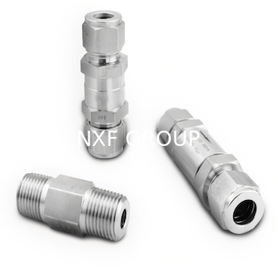 304/316 Stainless Steel Manual Check Valve for High-Temperature Applications for Gas Oil and Other Media OEM and ODM Supported