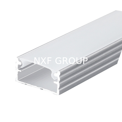 NXF 6000 Series LED Profiles for Cabinet CNC Processing Cutting Punching Architectural Decoration Aluminum Profiles