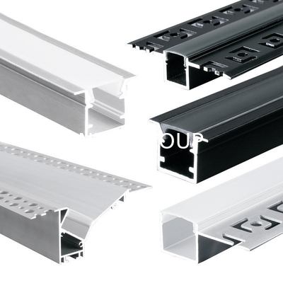 NXF 6000 Series LED Profiles for Cabinet CNC Processing Cutting Punching Architectural Decoration Aluminum Profiles