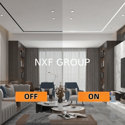 NXF 6000 Series LED Profiles for Cabinet CNC Processing Cutting Punching Architectural Decoration Aluminum Profiles