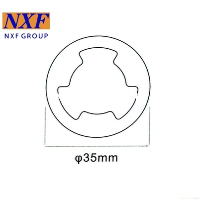 Other and Other Grade Powder Coating Finish NXF Auto Aluminum Profiles for Decorations Application 6000 Series Grade