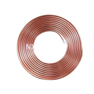 3/8" 9.52mm x0.5mmx15m Copper Tube Pancake Coil Perfect for Air Conditioners or Refrigeration in HVAC Systems