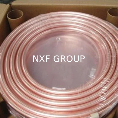 3/8" 9.52mm x0.5mmx15m Copper Tube Pancake Coil Perfect for Air Conditioners or Refrigeration in HVAC Systems