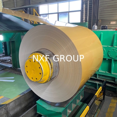 ASTM AISI JIS DIN GB Standard PE Color Coated Aluminum Coil for High Grade Building Materials Bending Welding Cutting