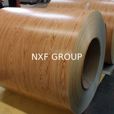 Wood Roller Coated Aluminum Sheet Coil with 3-8 Tons Coil Weight and Durable Bending Welding Punching Cutting Services
