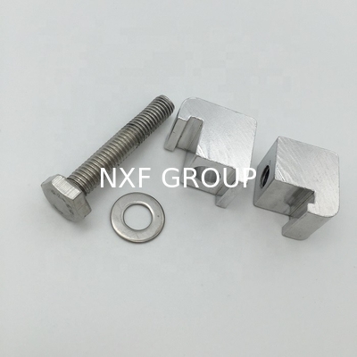 Sanitary Stainless Steel 304/316L ISO160-250 M10 Double Claw Clamp DC Clamp Easy to Install with Welding Connection Type