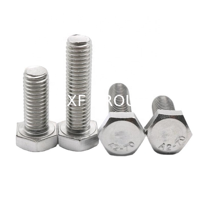 Hexagonal Head Bolts and Nuts Ss 304 316 Stainless Steel Galvanized Steel DIN931 DIN933 Half Thread