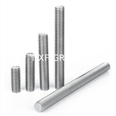 Customized Colors Threaded Rod for Metric Thread Inserts Uns S32750 S32760 Stud Bolt AISI 2507 F53 F55 Stainless Steel