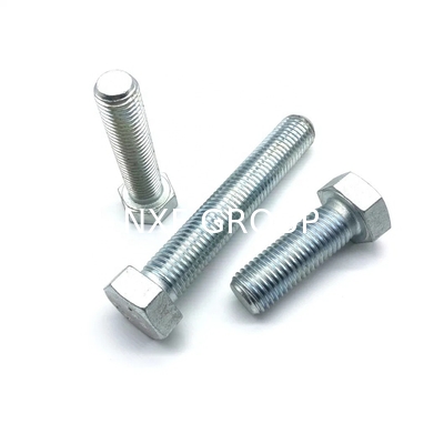 High Tensile Bright ZINC Plated Hexagon Hex Bolt and Nut Length Customers' Requests DIN931 DIN 933
