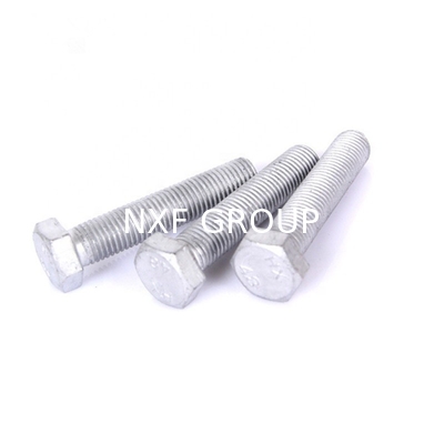 High Tensile Bright ZINC Plated Hexagon Hex Bolt and Nut Length Customers' Requests DIN931 DIN 933