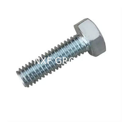 White NXF 2205 Duplex Stainless Steel DIN933 M6*20 Grade D6 Washed Hex Head Bolts for Machinery Stock