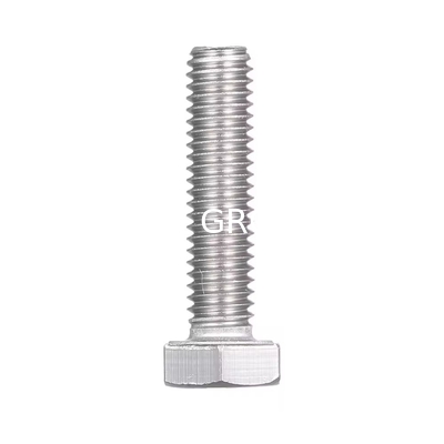 White NXF 2205 Duplex Stainless Steel DIN933 M6*20 Grade D6 Washed Hex Head Bolts for Machinery Stock