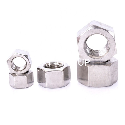 Polished Finish Duplex Steel Hex Nuts ASTM A276M Grade UNS S32205 1.4462 for Industrial Applications