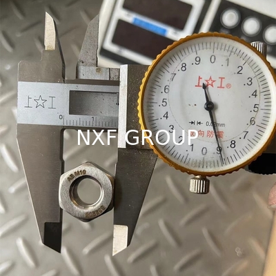 Polished Finish Duplex Steel Hex Nuts ASTM A276M Grade UNS S32205 1.4462 for Industrial Applications