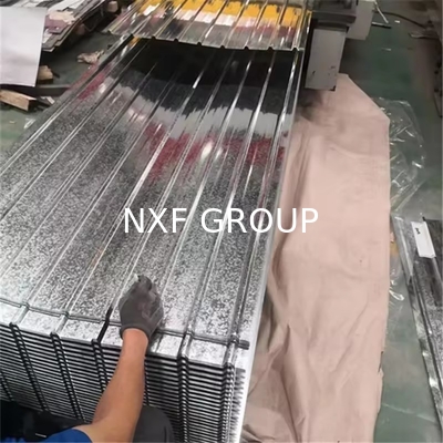 SNI Certified Z10-Z29 Coated NXF Corrosion Resistant Roofing Coil Sheet ASTM A653 En 10346 SGCC SPCC Corrugated Steel Sheet