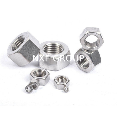 Plain Finish Gr.660A Heavy Hex Nut DOUBLE SIDED CHAMFER Sizes M10 M12 and M14 for Industrial Applications