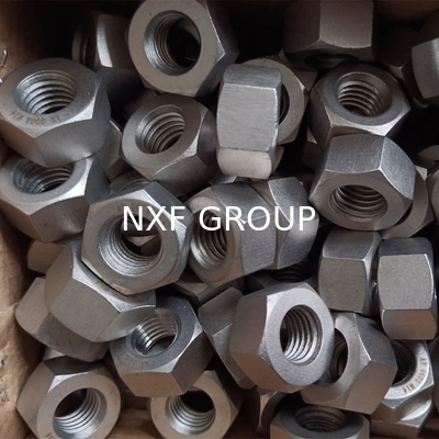 Plain Finish Gr.660A Heavy Hex Nut DOUBLE SIDED CHAMFER Sizes M10 M12 and M14 for Industrial Applications