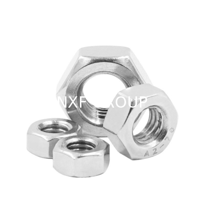 Oil Gas Measurement System M6-M12 HastelloyC-276 Hexagon Nut for Imperial Measurement in Healthcare Applications