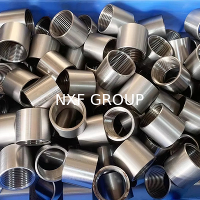 NXF ASTM B574,ASTM B619  Alloy C-4 /UNS N06455/W.Nr.2.4610 Pipe fitting DN6-1200  Thread Pipe Half Coupling