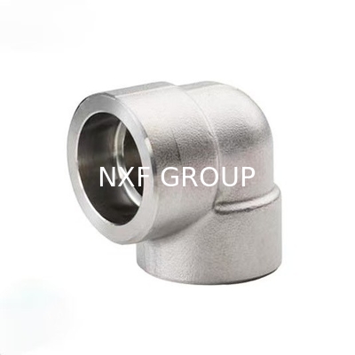 NXF ASTM B574,ASTM B619  Alloy C-4 /UNS N06455 DN6-1200 Pressure 3000-9000lb  90 Degree Socket Welding Elbow