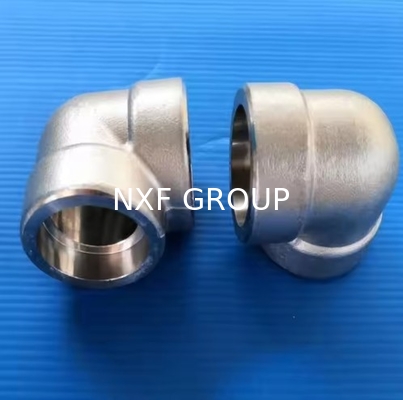 NXF ASTM B574,ASTM B619  Alloy C-4 /UNS N06455 DN6-1200 Pressure 3000-9000lb  90 Degree Socket Welding Elbow