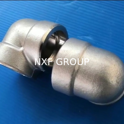 NXF ASTM B574,ASTM B619  Alloy C-4 /UNS N06455 DN6-1200 Pressure 3000-9000lb  90 Degree Socket Welding Elbow