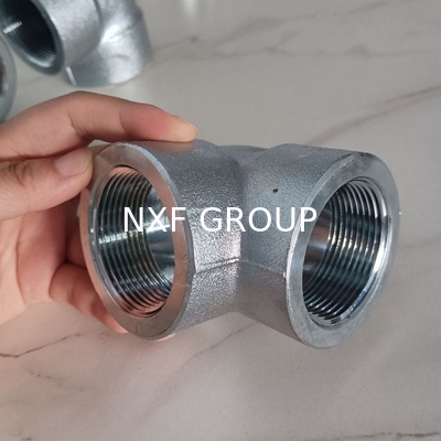 NXF ASTM B574,ASTM B619  Alloy C-4 /UNS N06455/W.Nr.2.4610 DN6-1200  2000-6000lb Pressure  90 Degree Thread Elbow