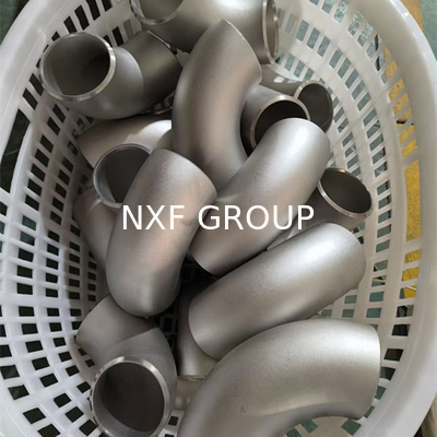NXF Pipe Fittings DN 15-1200 SCH10-XXS ASTM B573,ASME SB573 Alloy N Elbow/UNS N10003 90° or 45° S/R Butt Welding Elbow
