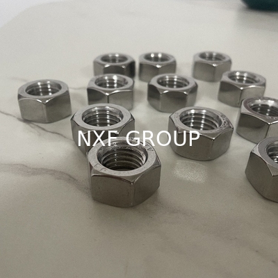 NXF DIN ISO UNI ASME Standard S32205 S31803 S32760 S32750 M6-M36 Duplex Stainless Steel fastener Hexagon Nut