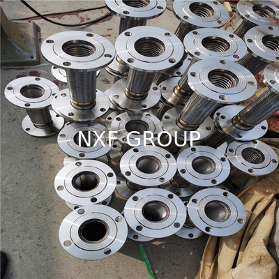 NXF ASTM B435 B572 5754 5798 Alloy X/2.4665/N06002  DN15-1200 Class150-1500lb Flexible Corrugated Pipe Flange