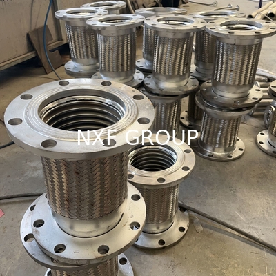 NXF ASTM B435 B572 5754 5798 Alloy X/2.4665/N06002  DN15-1200 Class150-1500lb Flexible Corrugated Pipe Flange