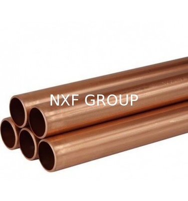 NXF Manufacturers Water Heater GB/T 18033 Customizable OD 3.6mm-108mm Wall Thickness 0.25mm-3.5mm Copper Straight Tube