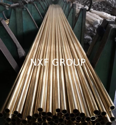 NXF Manufacturers Water Heater GB/T 18033 Customizable OD 3.6mm-108mm Wall Thickness 0.25mm-3.5mm Copper Straight Tube