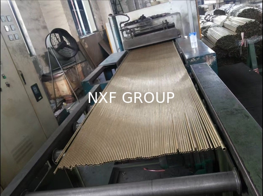 NXF Manufacturers Water Heater GB/T 18033 Customizable OD 3.6mm-108mm Wall Thickness 0.25mm-3.5mm Copper Straight Tube