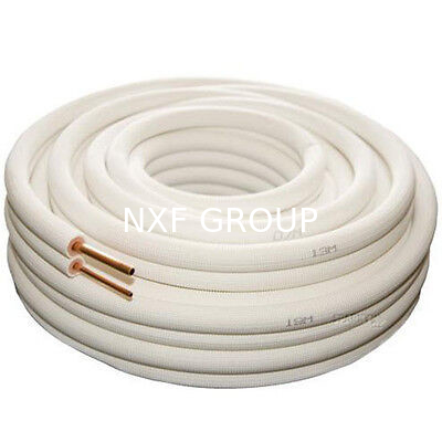NXF Air Conditioner Insulation Pipe Customizable OD 6.3mm-22mm Wall Thickness 0.4mm-15mm Insulated Copper Tube