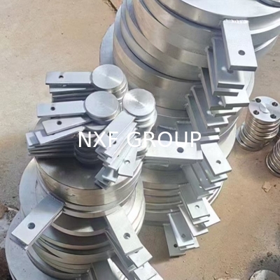 NXF ASTM A240 B463 B473 B366 Alloy 20/UNS N08020/W.Nr.2.4660 DN15-1200 Class150-2500lb Spade Flange Paddle Blank