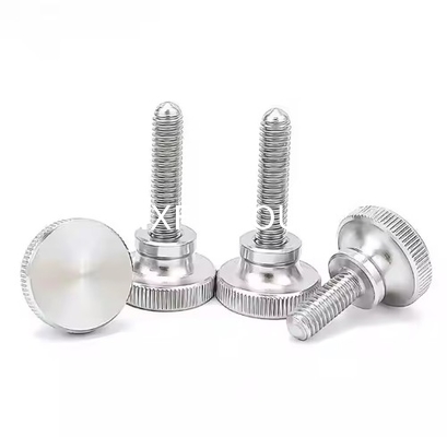 NXF ASTM A790M A479 Duplex Stainless Steel S32205 UNS S31803 S32205 DIN 1.4462 M2-M10 Round Head Knurled Thumb Screw