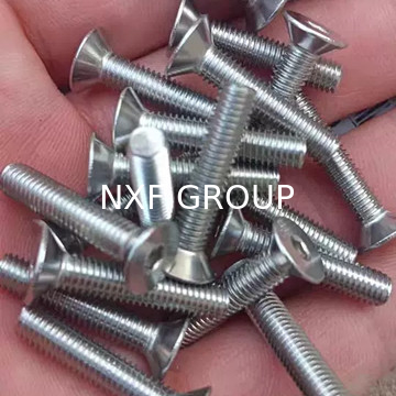 NXF DIN7991 M10 Machine 6605-Available in Inch and Metric System 316 Stainless Steel Hex Socket Countersunk Head Machine Bolt