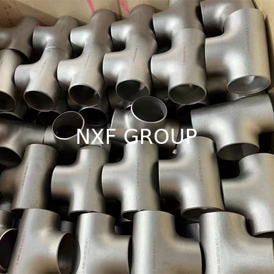 NXF Polished SCH 10-160 DN 15-1500 ASTM B581,ASTM B582,ASTM B619 Alloy G-35/UNS N06035 Butt Welding Straight Tee