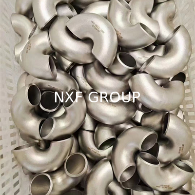 NXF Pipe Fittings DN 15-1200 SCH10-XXS ASTM B581,ASTM B582,ASTM B619 Alloy G-35/UNS N06035 90° or 45° S/R Butt Welding Elbow