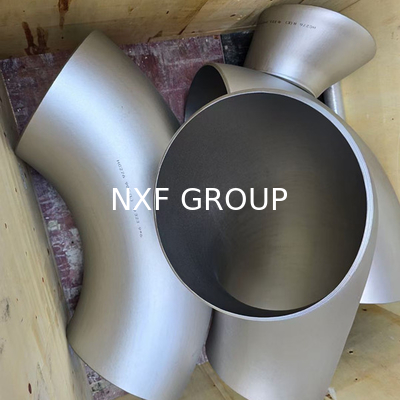 NXF Pipe Fittings DN 15-1200 SCH10-XXS ASTM B581,ASTM B582,ASTM B619 Alloy G-35/UNS N06035 90° or 45° S/R Butt Welding Elbow