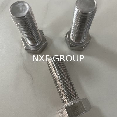 NXF DIN ISO S32205 Bolts And Nuts UNS S31803 M3-M48 Duplex Stainless Steel High Strength Hexagon Bolts For Industry Fastener